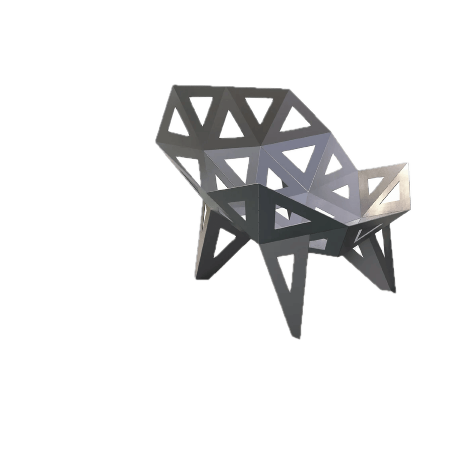 SOLID-one Chair, Design aus Edelstahl – SABATELLA