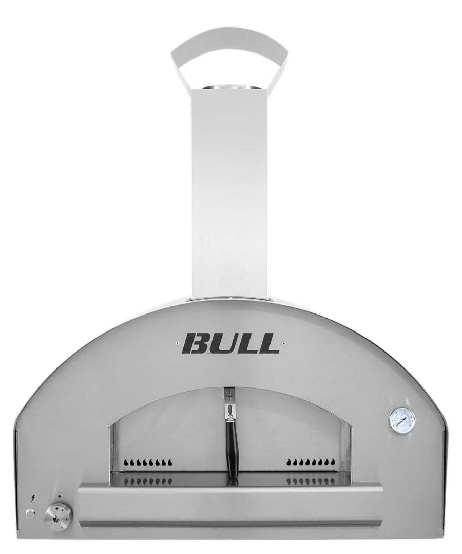 BULL XL Hybrid-Pizzaofen für Gas und Holz – 4 Pizzen