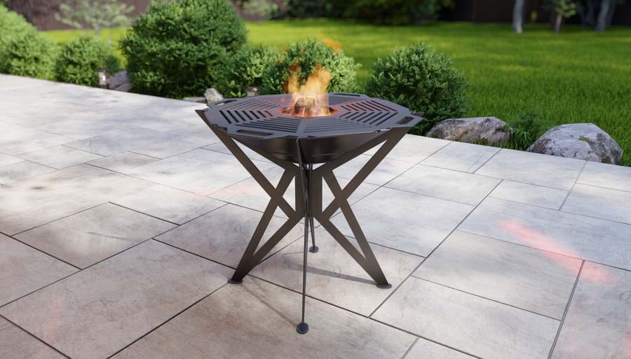 Grill Octagon Edelstahl – SABATELLA