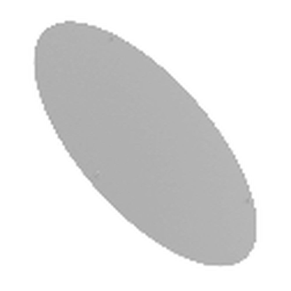 Abdeck- und Tischplatte rund, Aluminium roh