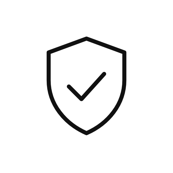 Transportversicherung – Symbol Schutzschild