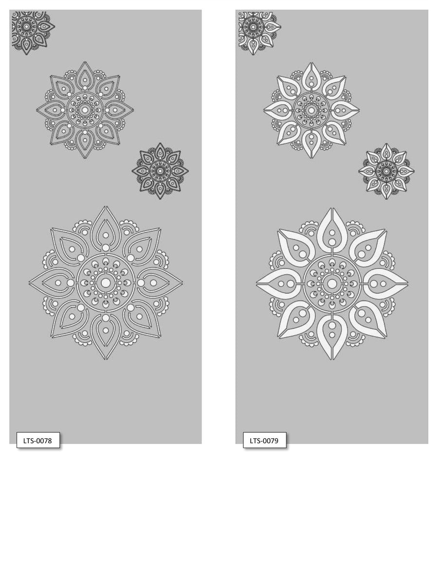 Laser-Sujet-Katalog: Mandalas, LTS-0078 und LTS-0079