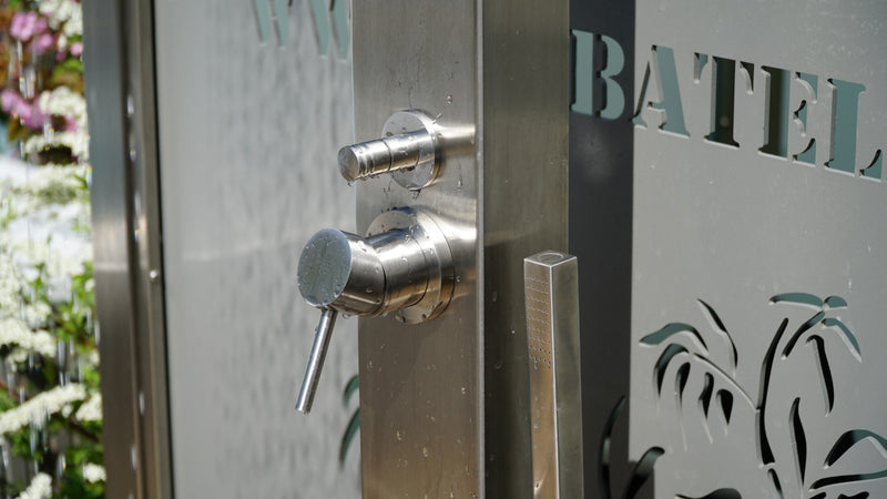 Detail GS01: Einhebelmischer und Umsteller für die Handbrause