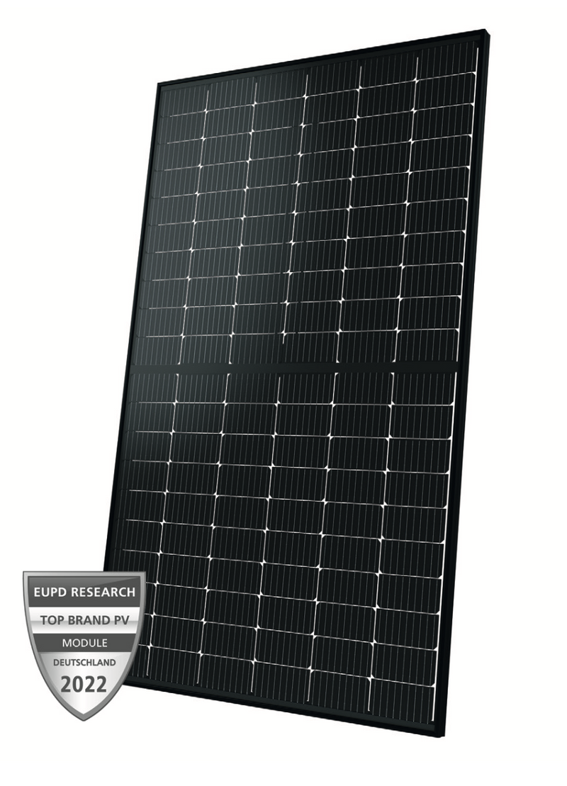 Glas-Glas-Solarmodul mit bifazialen PERC-Halbzellen